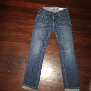 Gap denim blue jeans girls size:7